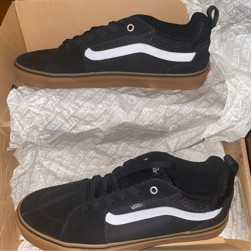 Vans  Filmore Suede/Canvas Black Gum Men’s Size 12